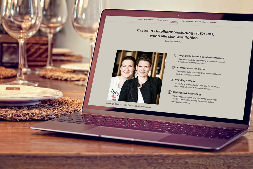Responsive Webdesign für Hotelharmonisierer im WordPress inkl. Umsetzung