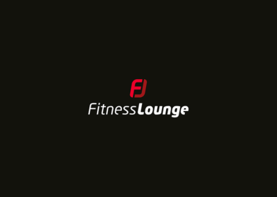 Gestaltung Logo für FitnessLounge, ein Fitnessstudio in Salzburg