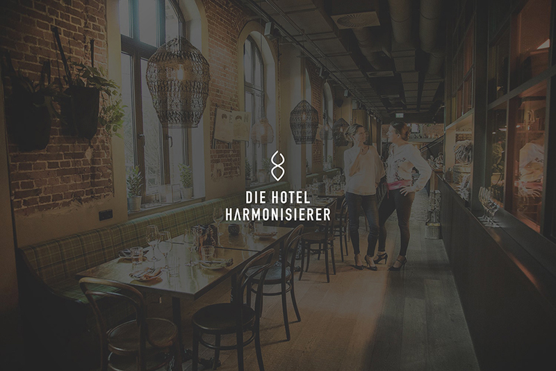 Logodesign die hotelharmonisierer von kreatelier in Ramlinsburg