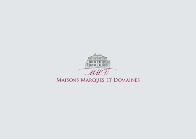 Gestaltung Logo für Maisons Marques et Domaines Champagner in Schönenwerd