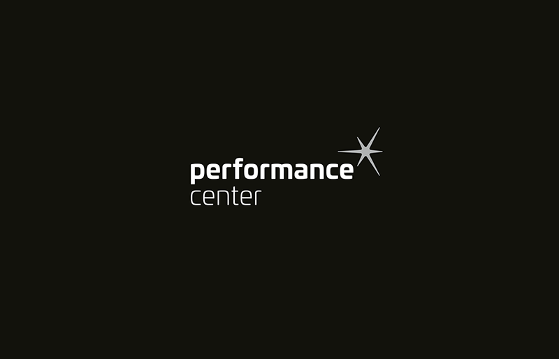 Logodesign für performance center bei Salzburg